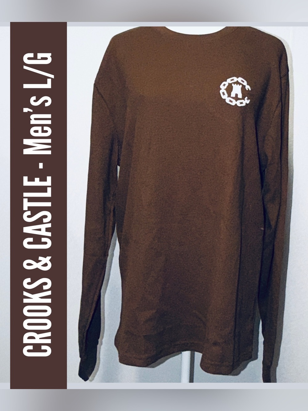 NWOT Crooks And Castles Medusa Men’s Thermal